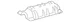 Genuine Acura 2004-2008 TSX Heat Shield 18182-RAA-A01