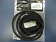 Vibrant VIB 25801 1/2" Braided Flexible Split Sleeve Wire Loom Conduit 10' Black
