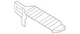 Genuine Nissan Floor Pan Heat Shield 74761-JF00A