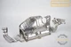 12-16 Mercedes W212 E400 GLK350 Engine Exhaust Pipe Heat Shield Right Side OEM