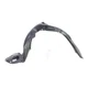 For 03-08 Vibe Front Splash Shield Inner Fender Liner Panel Plastic Driver Side