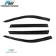 Fits 20-25 Kia Telluride Slim Style Window Visor Rain Sun Guard Deflector 4PC
