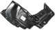 Fits VIBE 03-08 ENGINE SPLASH SHIELD, Under Cover, LH, Auto Trans, Base Model