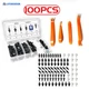 100pcs+4 Kia Carnival Engine Splash Fastener Bumper Fender Liner Retainer Clips