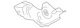 Genuine Nissan Heat Shield 16590-1PM1B