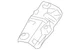 Genuine Nissan Floor Pan Heat Shield 74752-EA000