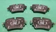 Jaguar F-Type X152 XJ X351 Rear Brake Pad Kit Set New Genuine C2D60997