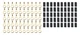 QUICKCAR RACING PRODUCTS Ring Terminal 5/16in 18- 22 Ga w/Heat Shrink 50pk- 5...