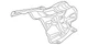 Genuine Audi Floor Pan Heat Shield 8K0-804-171-A