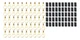 QUICKCAR RACING PRODUCTS Ring Terminal 3/8in 14- 16 Ga w/Heat Shrink 50pk- 57...