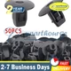 50* Black Fender Apron Grommet Nut Clips For Acura ILX MDX Honda CR-V Odyssey