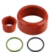 For Mercedes OM642 Turbo & Breather Intake Seal & Black & Green O Rings 4PCS
