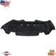 Fits 2009-2010 Pontiac Vibe Front Center Engine Splash Shield Black GM1228109