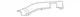 Genuine Subaru Converter & Pipe Upper Cover 44132AG150