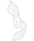 Genuine Nissan Heat Shield 16590-EZ41E