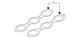 Genuine Nissan 2009-2021 GT-R Base Nismo Intake Manifold Gasket Lower 14035JF00A