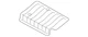 Genuine Nissan Floor Pan Heat Shield 74772-1KD0A