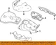 GM OEM 20-25 Corvette Exhaust System Manifold-Heat Shield 12673965