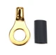 QUICKCAR RACING PRODUCTS Ring Terminal 5/16in 10- 12 Ga w/Heat Shrink Pair- 5...