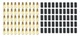 QuickCar 57-468-50 12-10 Gauge #8 Ring Terminals 50-Pack
