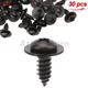 30pcs Splash Shield Tapping Screws For Honda Clarity Electric 2017,&nbsp;2018,&nbsp;2019