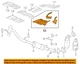 GM OEM 10-22 Express 2500 Exhaust System Exhaust Components-Heat Shield 25830062