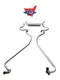 1963-1964 BUICK RIVIERA DUAL EXHAUST SYSTEM, ALUMINIZED W/ RESONATORS
