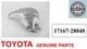 Toyota 17167-28040 Genuine Scion Exhaust Manifold Heat Shield OEM New