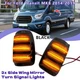 For FORD TRANSIT 150 250 350HD 2015-23 Smoke Side Mirror Turn Signal Light Pair