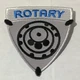 ROTARY SHIELD CLOTH PATCH MAZDA WANKEL 10A 12A 12B 13B RX3 RX 4 RX7 COSMO RE-5