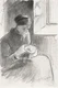 10129.Decor Poster.Room wall art design.Camille Pissarro painting.The Mender