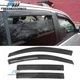 Window Visors Fits 04-16 Nissan Armada Acrylic Rain Sun Guard Shade Deflector