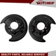 For Impreza Forester Crosstrek Rear Left Right Brake Dust Shield  2012 2013-2023