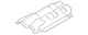 Genuine BMW Heat Shield 51-48-7-117-375
