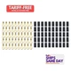 Quickcar 57-474-50, Set of 50 Natural Copper Ring Terminal 3/8In 8-10 Ga W/Heat 