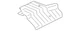 Genuine Mitsubishi Rear Shield MR982208
