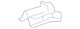 Genuine Mercedes-Benz Shield 204-470-06-47
