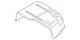 Genuine BMW Muffler Shield 51-48-7-138-486