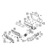 Genuine Mopar Heat Shield Left Side Front 68229383AA