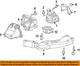 CHRYSLER OEM 11-23 300 Engine Engine Trans Mounting-Heat Shield 5090026AA