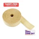 Design 10102, One 2in x 50' Exhaust Wrap Fiberglass Tan Performance Racing Parts