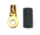 QUICKCAR RACING PRODUCTS Ring Terminal #8 10-12 Ga w/Heat Shrink Pair- 57-468