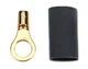 QUICKCAR RACING PRODUCTS Ring Terminal #10 22-16 Gauge Copper Pair with Heat