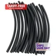 Allstar ALL76163, Set of 20 Black Plastic Heat Shrink Tubing 3/16In 20Pcs Perfor