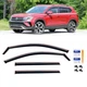 in-Channel Rain Guards for Volkswagen(VW) Taos 2022-2026, Window Visor Shields