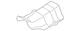 Genuine Hyundai Heat Shield 28525-23920