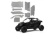 DEI Heat Control Heat Shield Kit Can-Am Maverick X3 Turbo 2 Seater 2017-2022