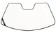 WHITE Premier CoverCraft Folding Sun Shade Heat Shield for KIA