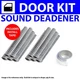 Heat & Sound Deadener Dodge Viper 1992 - 2010 2 Door Kit + Seam Tape 4077Cm2