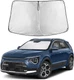 Front Window Sunshade for Kia NIRO 2017-2024, Foldable, UV & Heat Blocking (N/A)